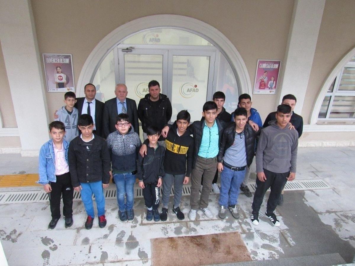 AFAD kimsesiz &ccedil;ocukları misafir etti