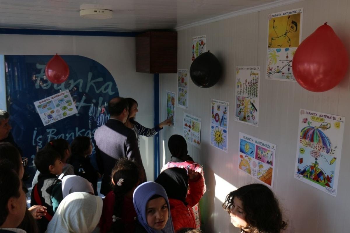 &rsquo;Durakta Matematik Projesi&rsquo; Pazaryeri&rsquo;nde de uygulandı