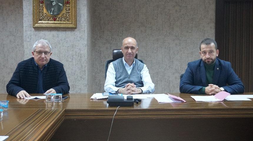 İzmit Belediyesi haftalık enc&uuml;men toplantısı ger&ccedil;ekleştirildi