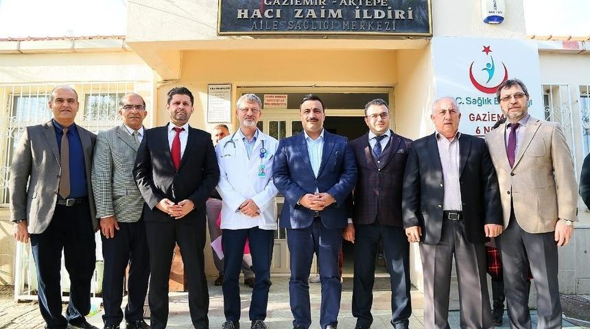 AK Partili Cemal Bekle&rsquo;den şiddete uğrayan doktora ziyaret