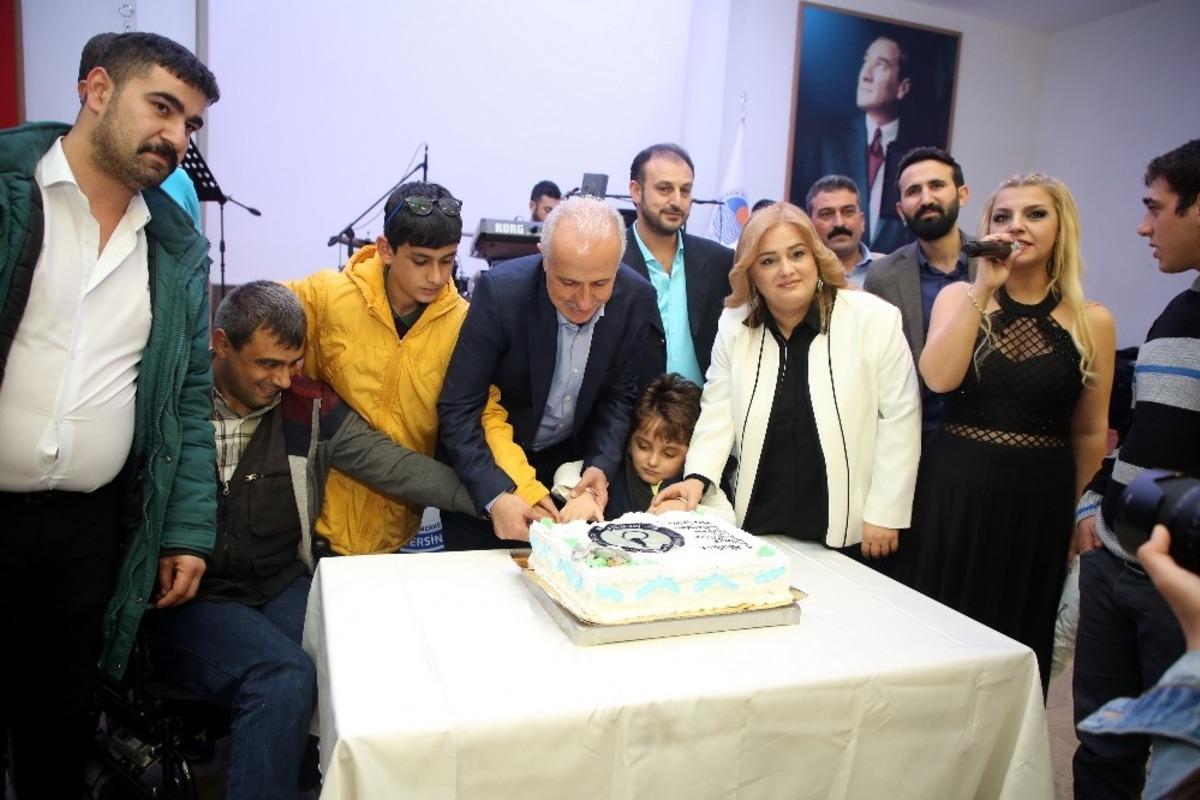Mersin&rsquo;de engelli vatandaşlar g&uuml;nlerini kutladı