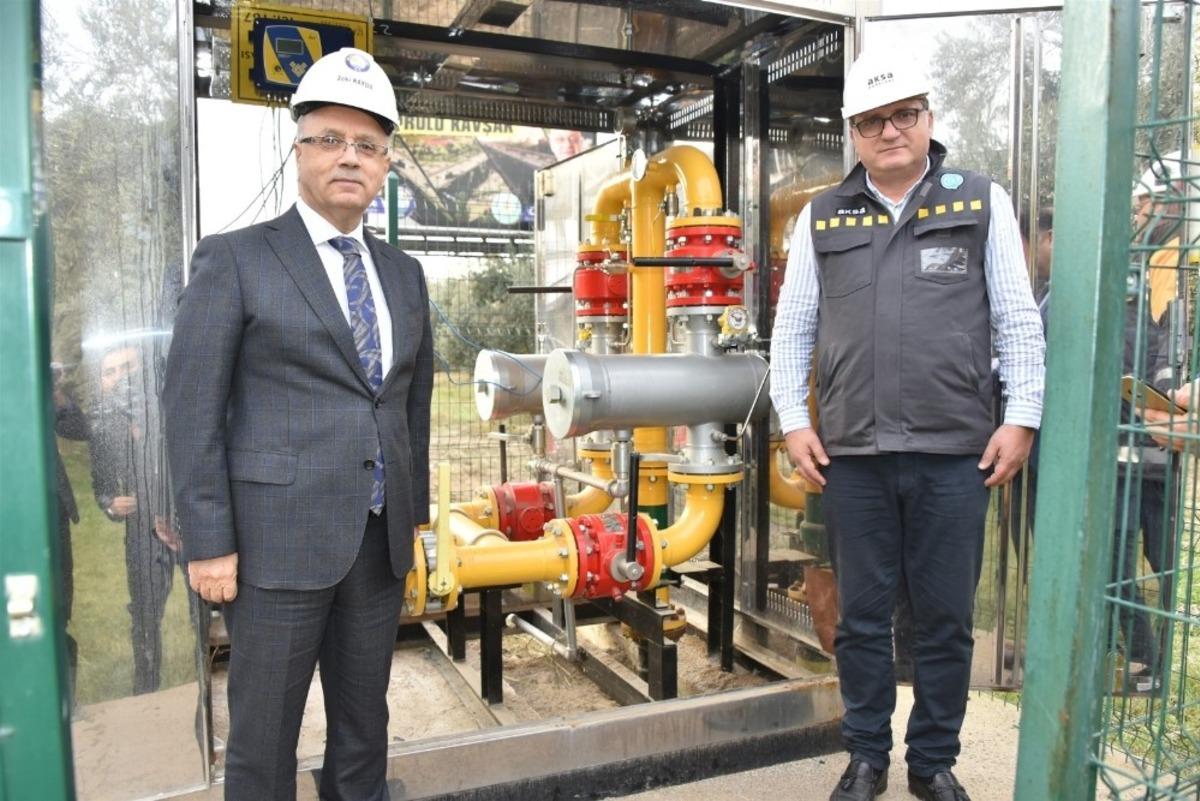 Salihli&rsquo;de doğalgaz mutluluğu