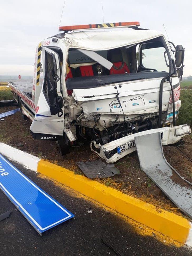 Trafik levhasını parçaladı G3