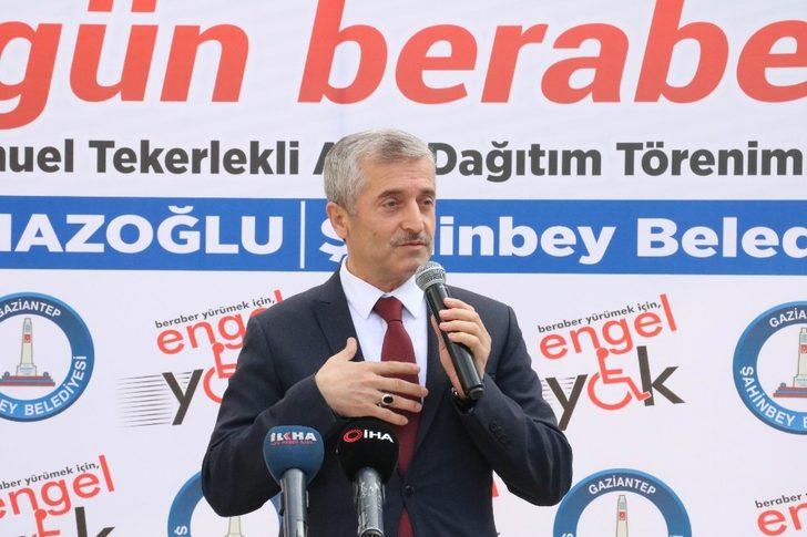 Gaziantep’te 75 engelliye akülü ve manuel sandalye G3