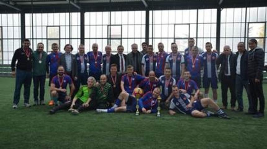 Personel turnuvasında şampiyon Sağlık Kültür ve Spor Daire Başkanlığı