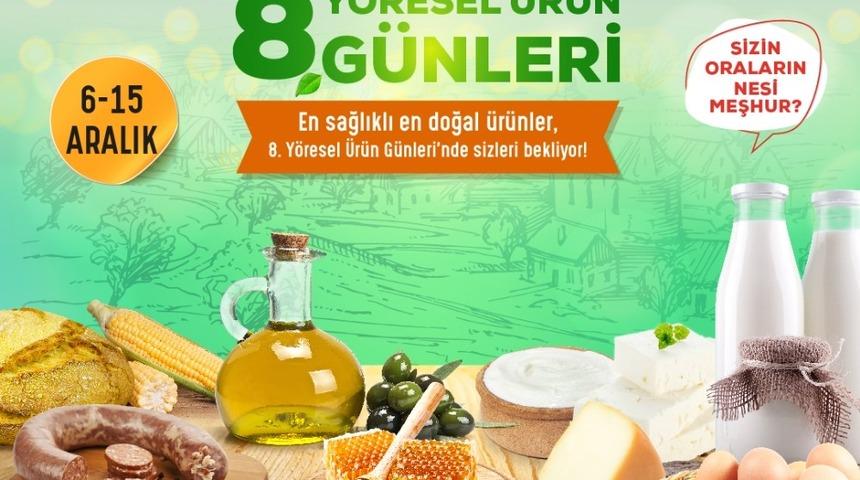 Yöresel ürün günleri 8’inci kez Sanko Park’ta