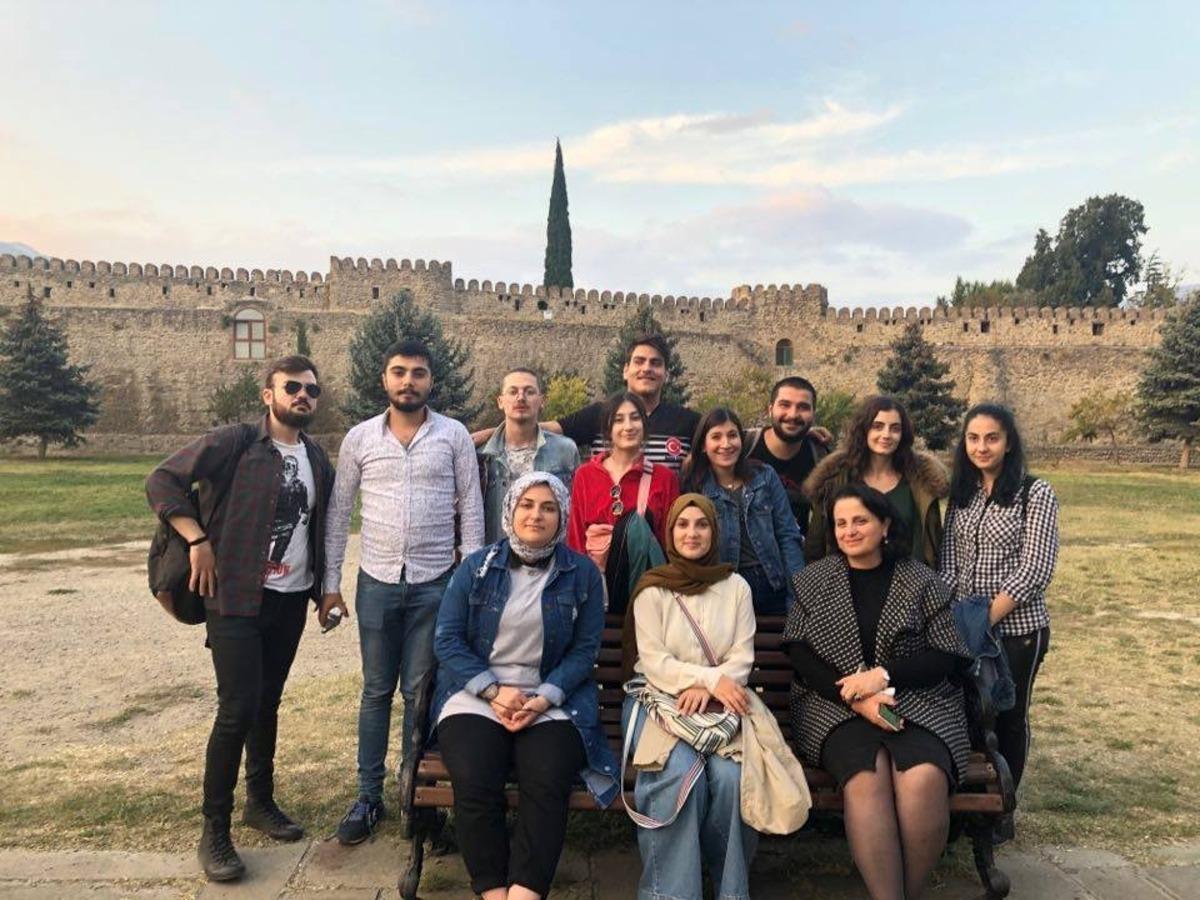 D&uuml;zce &Uuml;niversitesi &ouml;ğrencileri G&uuml;rcistan&rsquo;ı ziyaret etti