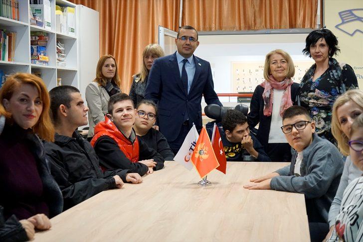 TİKA Karadağ'da engelli öğrenciler için kütüphane açtı G1