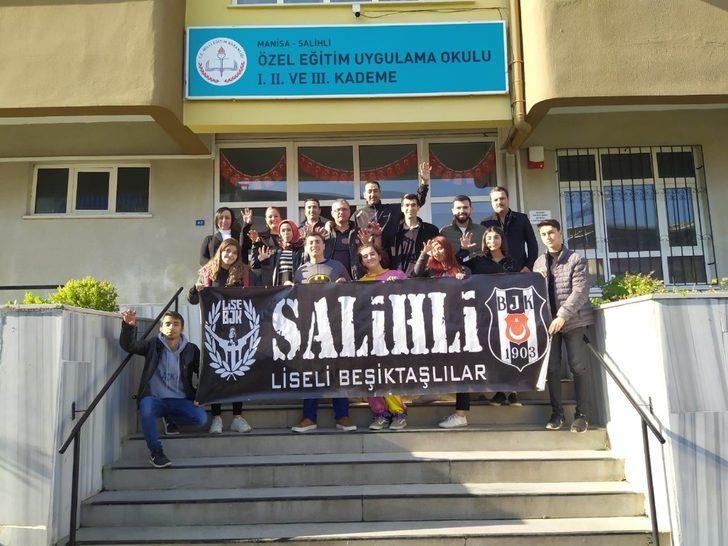 Salihlili Beşiktaşlılardan engellileri mutlu eden etkinlik G2