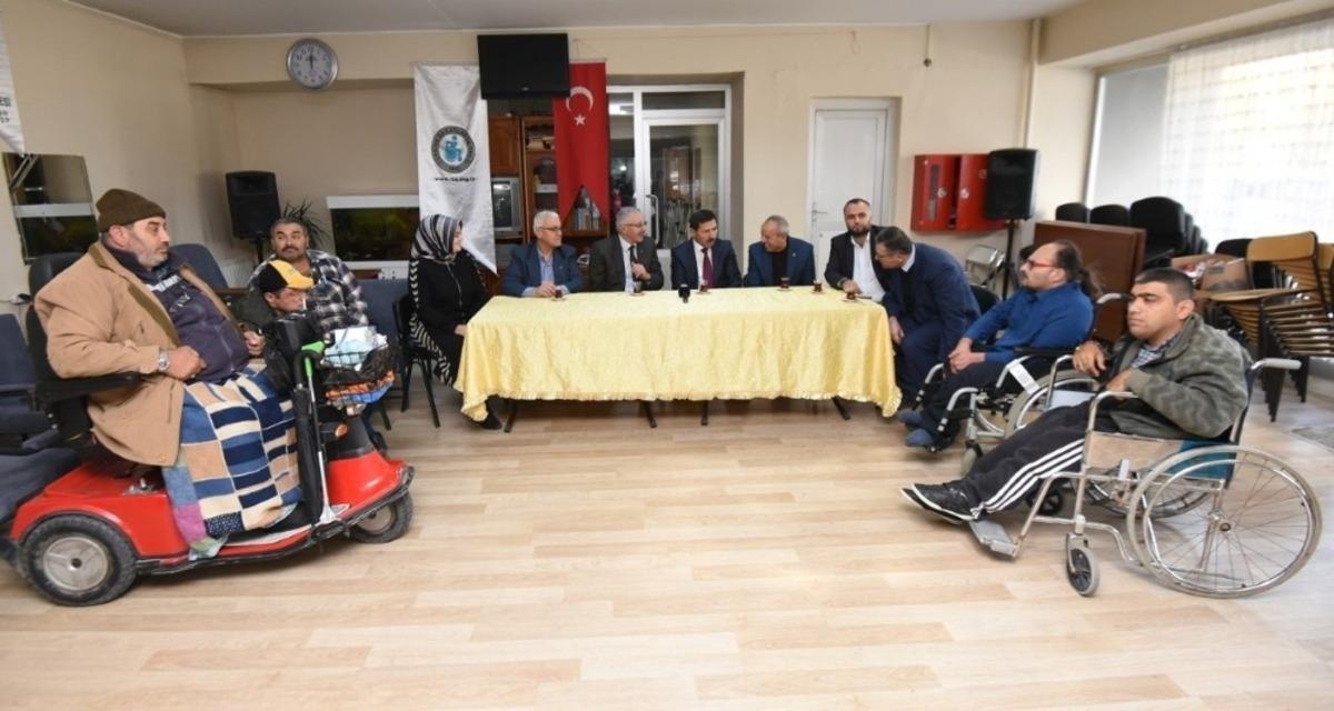 Başkan Kılca&rsquo;dan Konya Sakatlar Derneği&rsquo;ne ziyaret