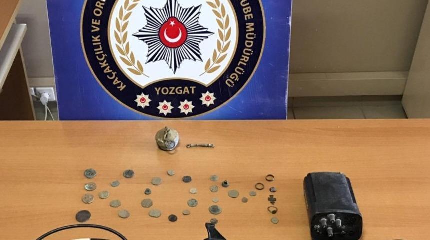 Yozgat&rsquo;ta tarihi eser operasyonu