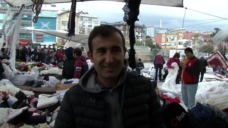 Kadıköy’de çadırla beraber uçan pazarcı o anları anlattı G1