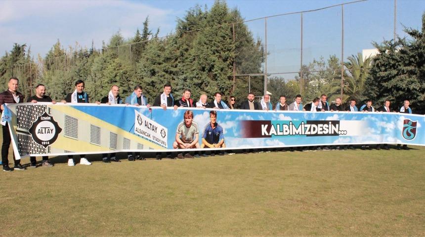 Altay ve Trabzonsporlu eski futbolcular, T&uuml;rkiye Kupası ma&ccedil;ı &ouml;ncesinde buluştu