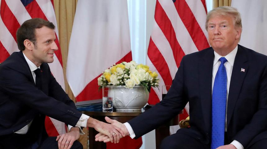 Son dakika! Macron: Açıklamalarımın arkasındayım, güçlü bir NATO'dan yanayım