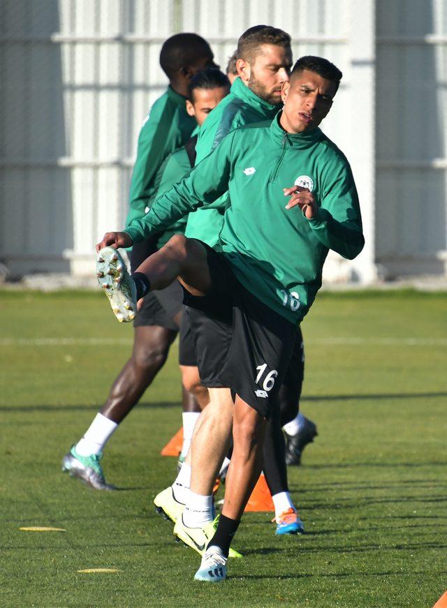 Konyaspor'da Gaziantep maçı hazırlıkları başladı