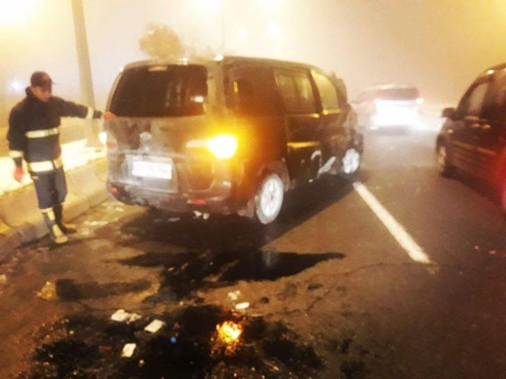 Çaldıran’da trafik kazası, 1 yaralı G1