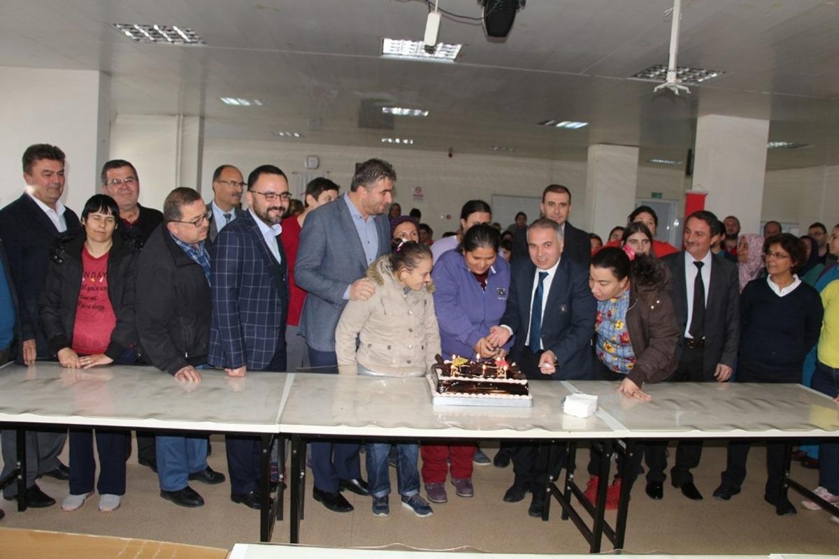 Kaymakam Duru Rehabilitasyon Merkezi &ouml;ğrencileriyle buluştu