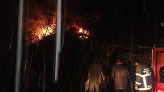 Giresun’da peş peşe yangınlar ekipleri alarma geçirdi!