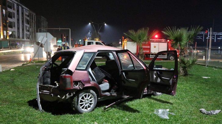 Manisa’da TIR ile otomobil çarpıştı: 2 yaralı G1