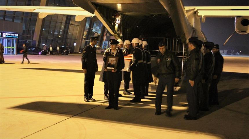 Hakkari'deki silah kazasında şehit olan askerin cenazesi Konya'ya getirildi