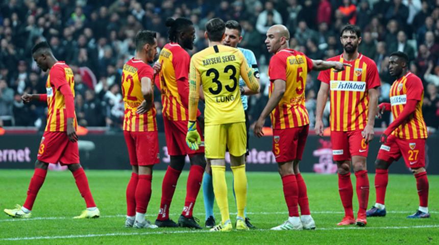 Kayserispor 4 maçta 10 gol yedi
