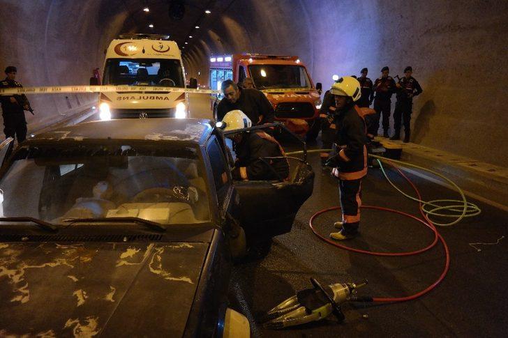 Boğsak Tüneli’nde nefes kesen tatbikat G1