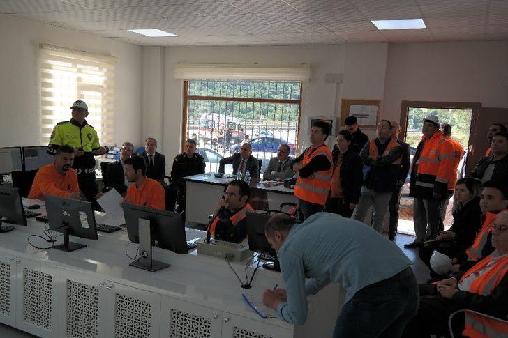 Boğsak Tüneli’nde nefes kesen tatbikat G4