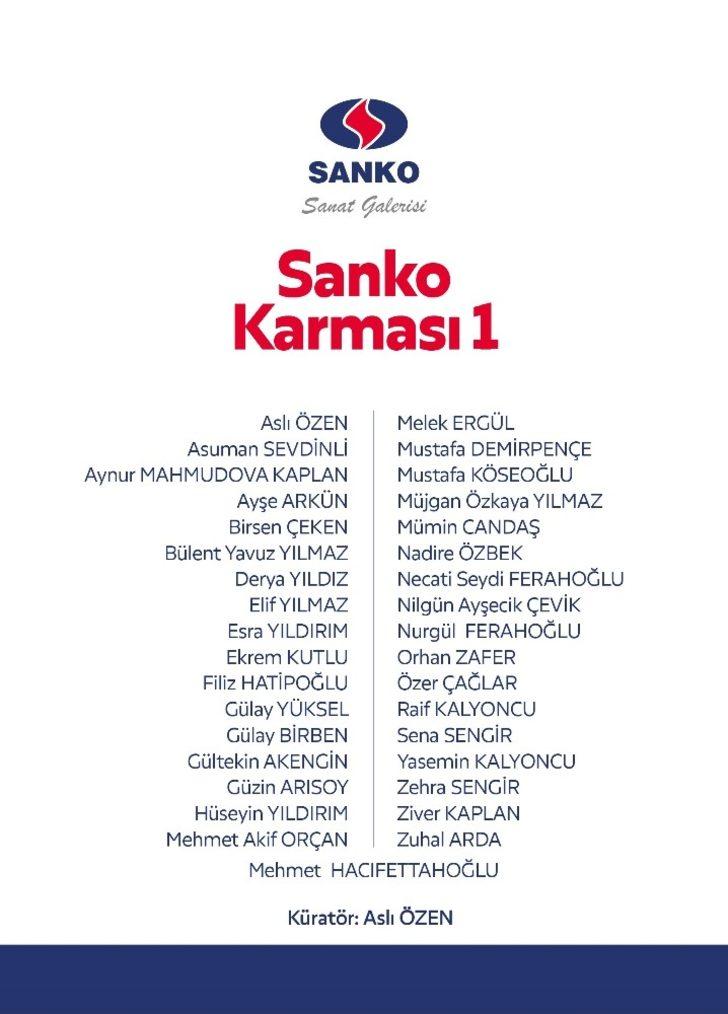 SANKO Sanat Galerisi’nde sergi G3