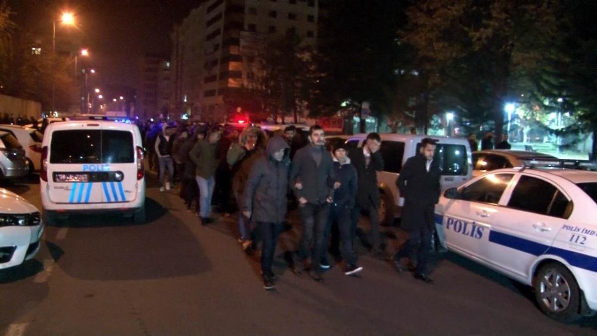 Kayseri&rsquo;de hareketli gece