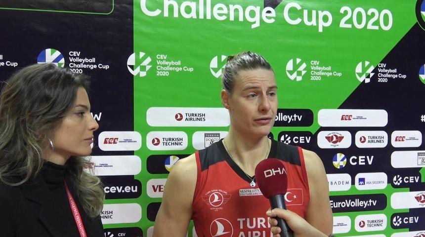 THY'li voleybolcu Aelbrecht: CEV Challenge Cup'ta hedefimiz şampiyonluk
