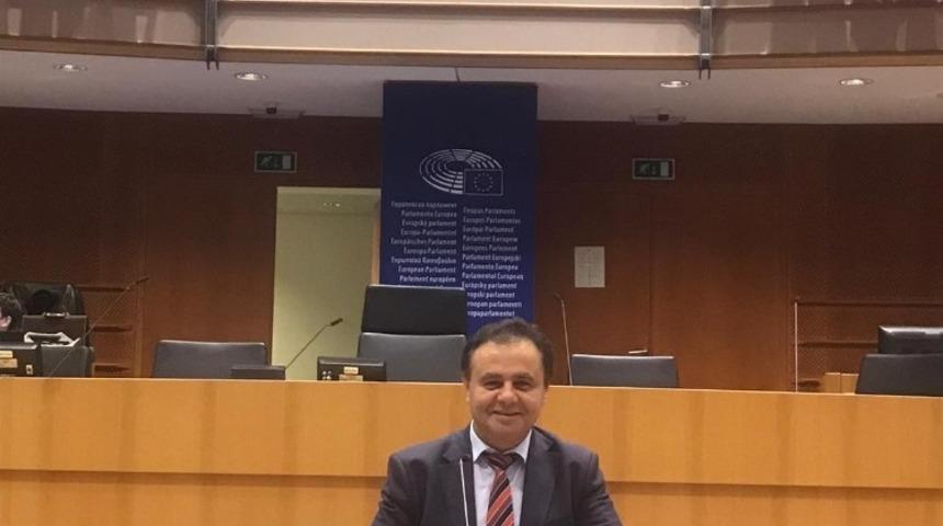 Başkan Şahin &ccedil;alışma ziyareti kapsamında Br&uuml;ksel&rsquo;e gitti