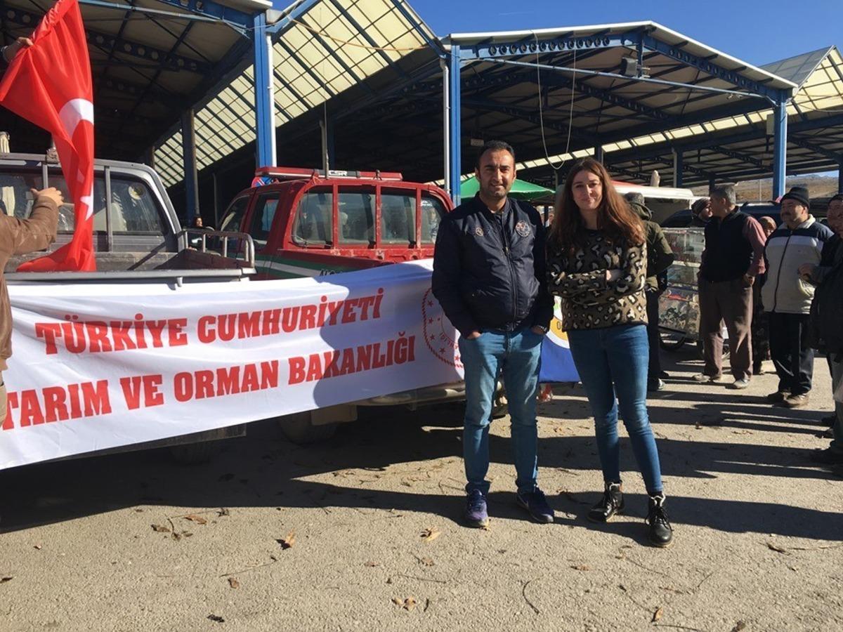 Sandıklı Orman İşletme Şefliği 17 bin &uuml;cretsiz fidan dağıttı