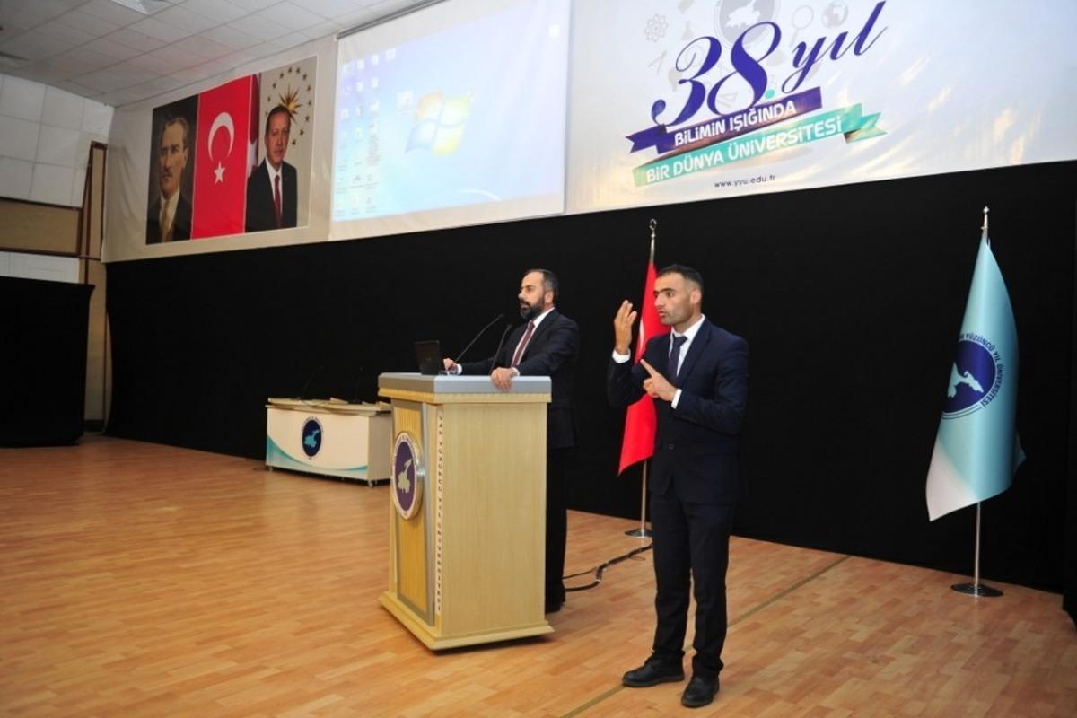 Van YY&Uuml;&rsquo;de "3 Aralık D&uuml;nya Engelliler G&uuml;n&uuml;" etkinliği