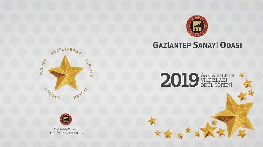 GSO &ldquo;Gaziantep&rsquo;in Yıldızları &Ouml;d&uuml;l T&ouml;reni&rsquo;&rsquo; 11 Aralık &ccedil;arşamba g&uuml;n&uuml; yapılacak