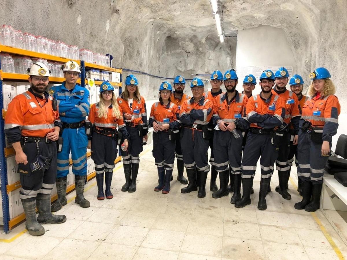 Yerin 230 metre altında inceleme yaptılar