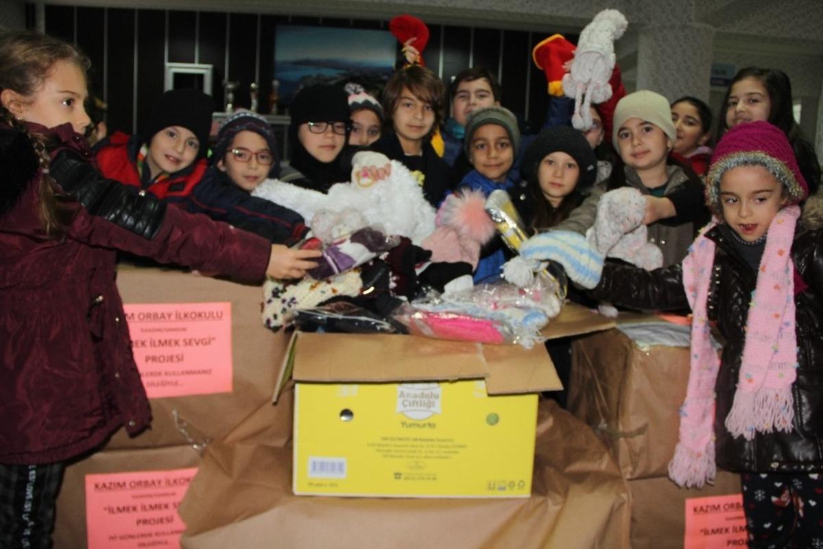 &Ccedil;ocuklar &uuml;ş&uuml;mesin diye &ldquo;İlmek İlmek Sevgi&rdquo; &ouml;rd&uuml;ler