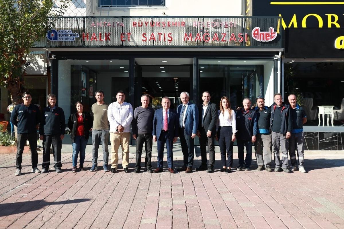 Antalya&rsquo;da Halk Et Satış Mağazası 11 Aralık&rsquo;ta a&ccedil;ılacak