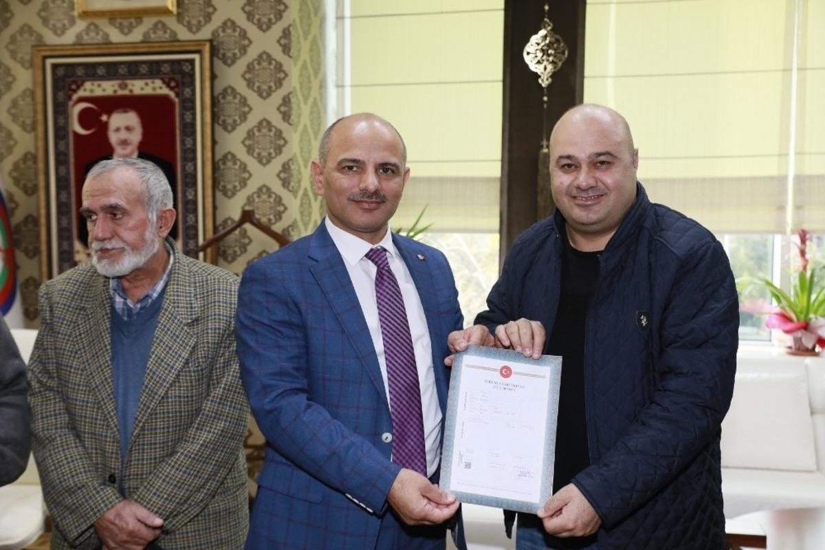 Kabakoz&rsquo;da tapular teslim ediliyor