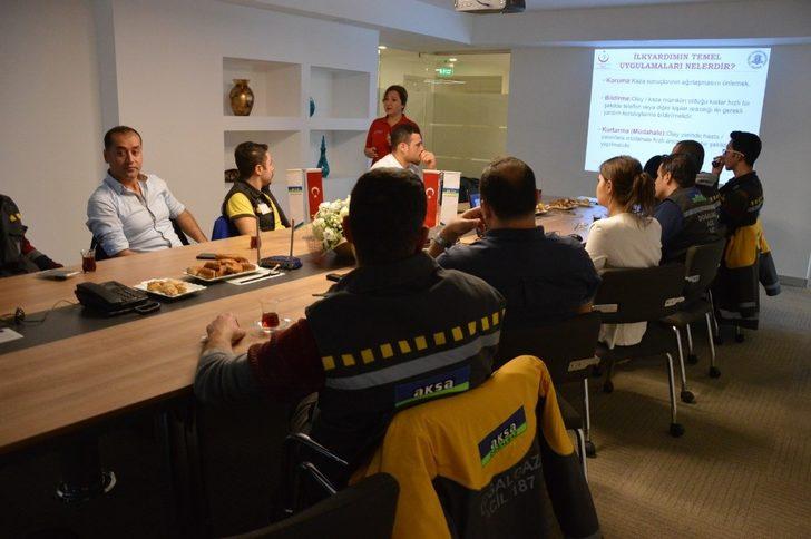 Manisa Aksa Doğalgaz personeli eğitimden geçti G1