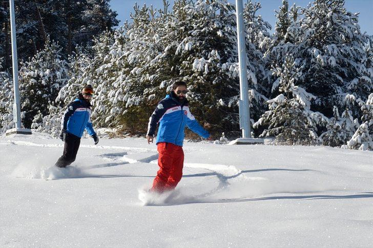 Cıbıltepe'de test kayağı yapıldı G1