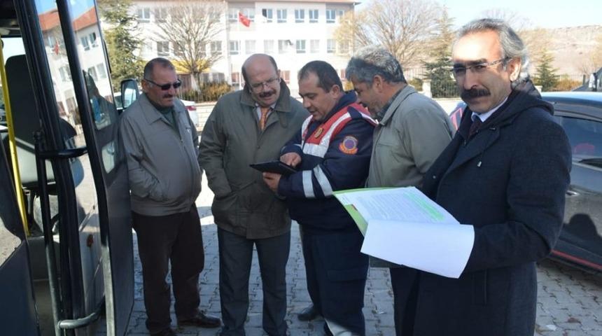 Talas il&ccedil;esinde &ouml;ğrenci taşıyan şof&ouml;rlere eğitim verildi