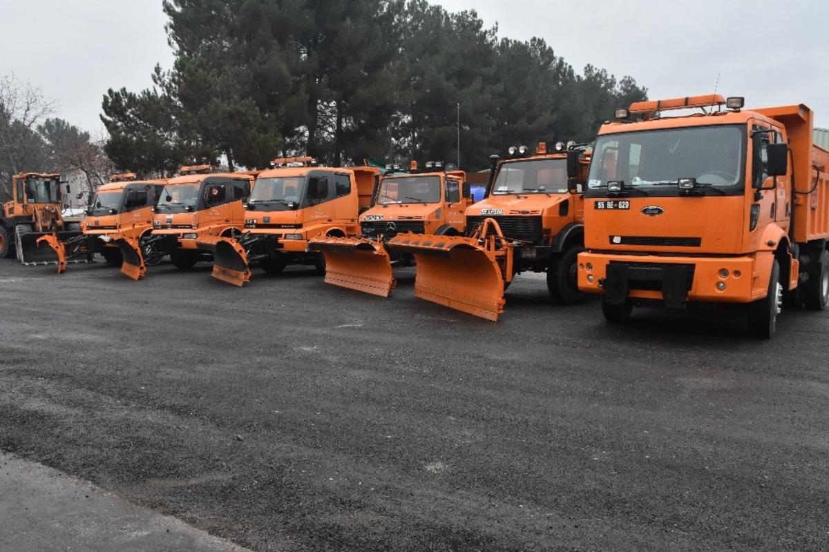 Boyabat&rsquo;ta kar mesaisi başladı