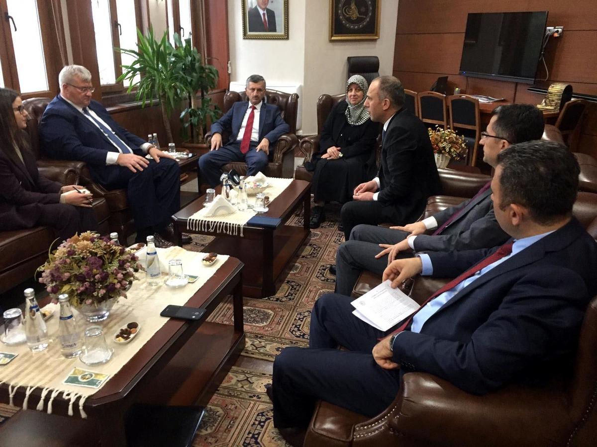 Ukrayna B&uuml;y&uuml;kel&ccedil;isi Sybiha: Lojistik adımlarımız ivme kazandırabilir