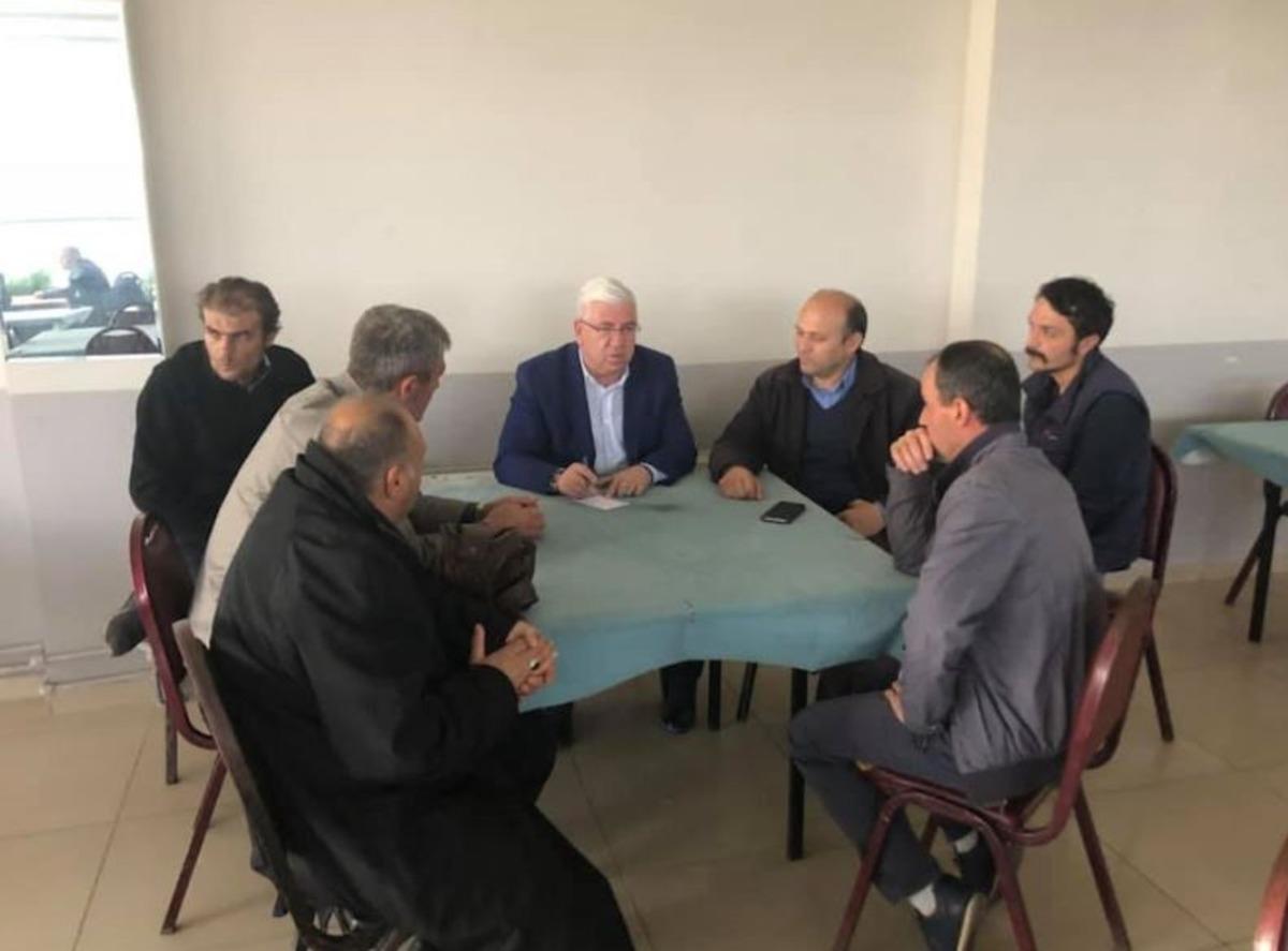 Başkan Y&uuml;ksel Ergene&rsquo;yi karış karış dolaşarak sorunları dinliyor