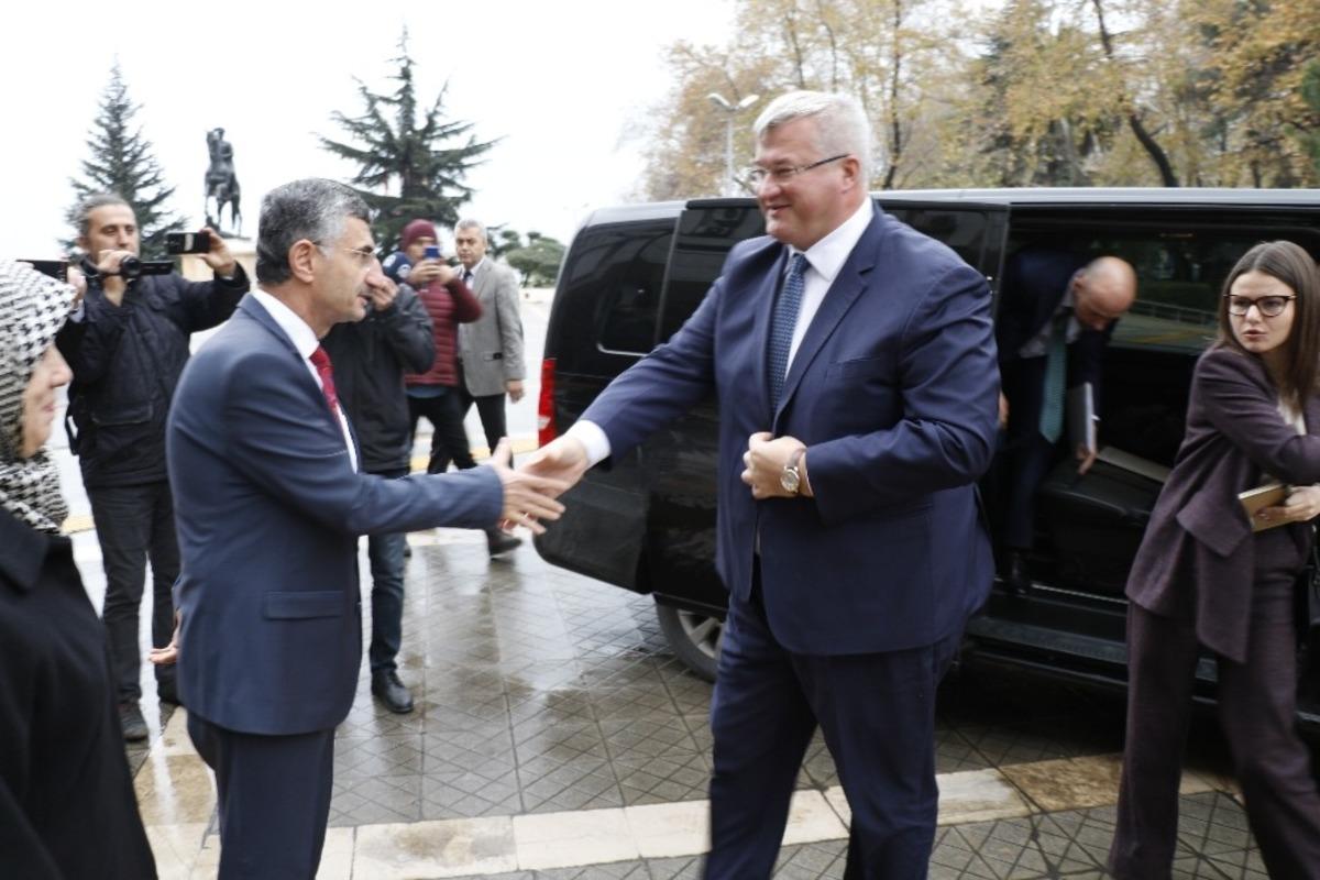 Ukrayna Ankara B&uuml;y&uuml;kel&ccedil;isi Zonguldak&rsquo;ta