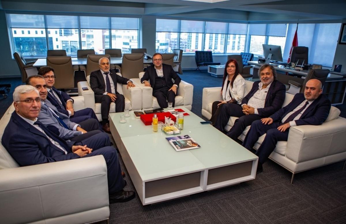 BİK Genel M&uuml;d&uuml;r&uuml; Duran&rsquo;a MGF&rsquo;den teşekk&uuml;r ziyareti