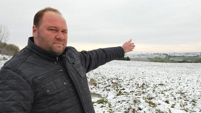 Çiftçiye ‘altın’ değerinde kar yağışı