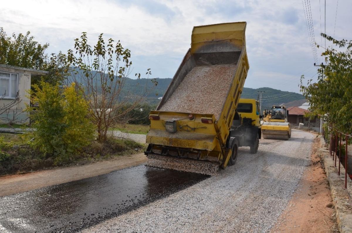 Alanya&rsquo;da alt yapı sonrası asfalt