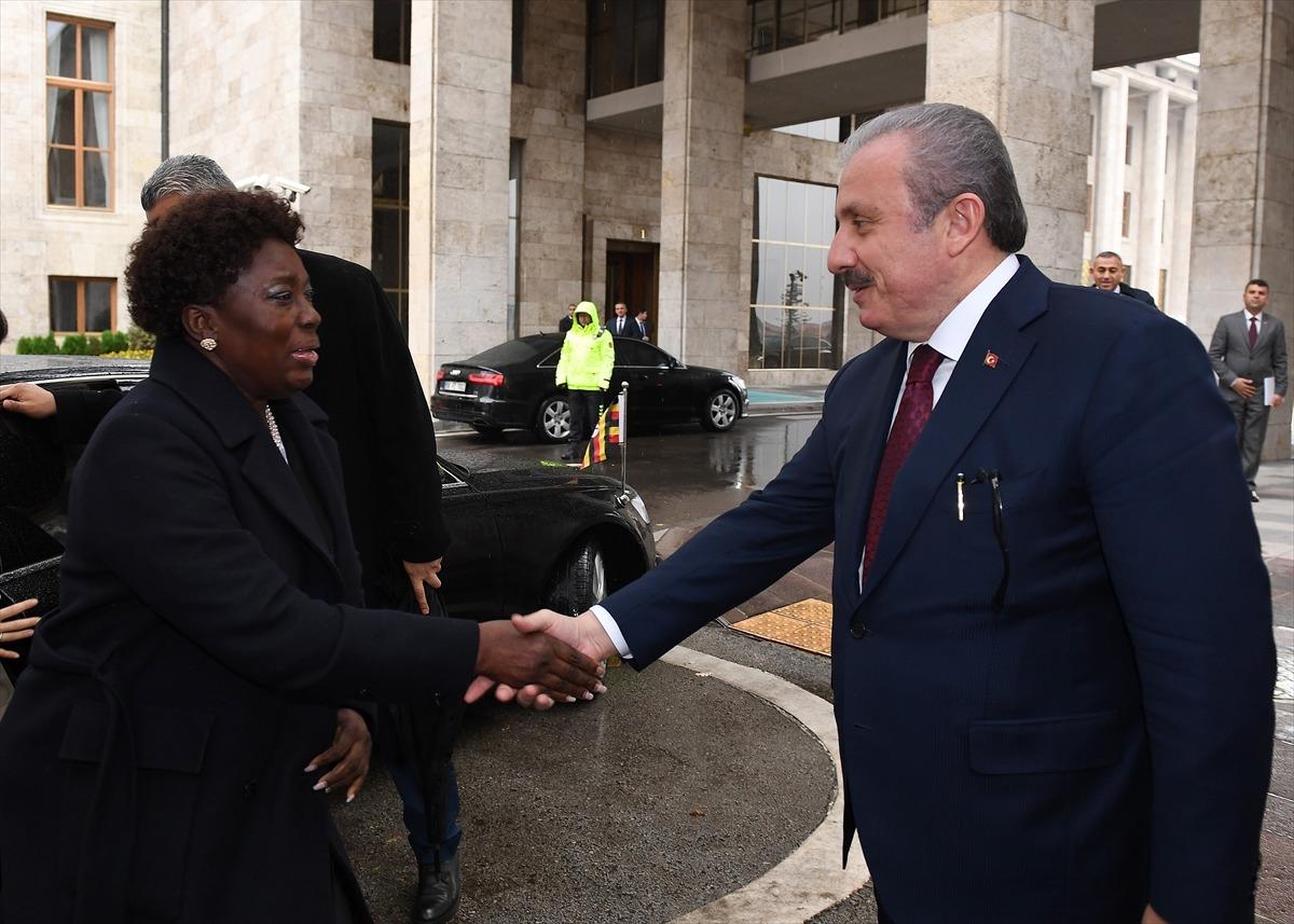Uganda Meclis Başkanı Kadaga TBMM'de