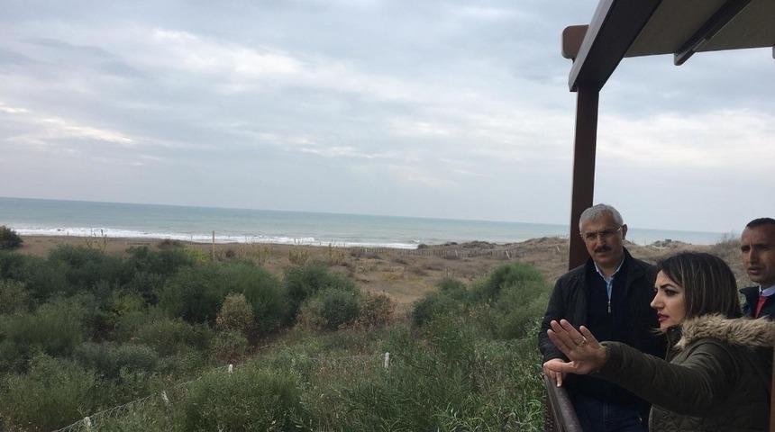 Ağyatan&rsquo;da kumul taşınması durdu